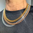 18K Gold Cuban Link Chain (3mm - 7mm) - Drip Culture Jewelry