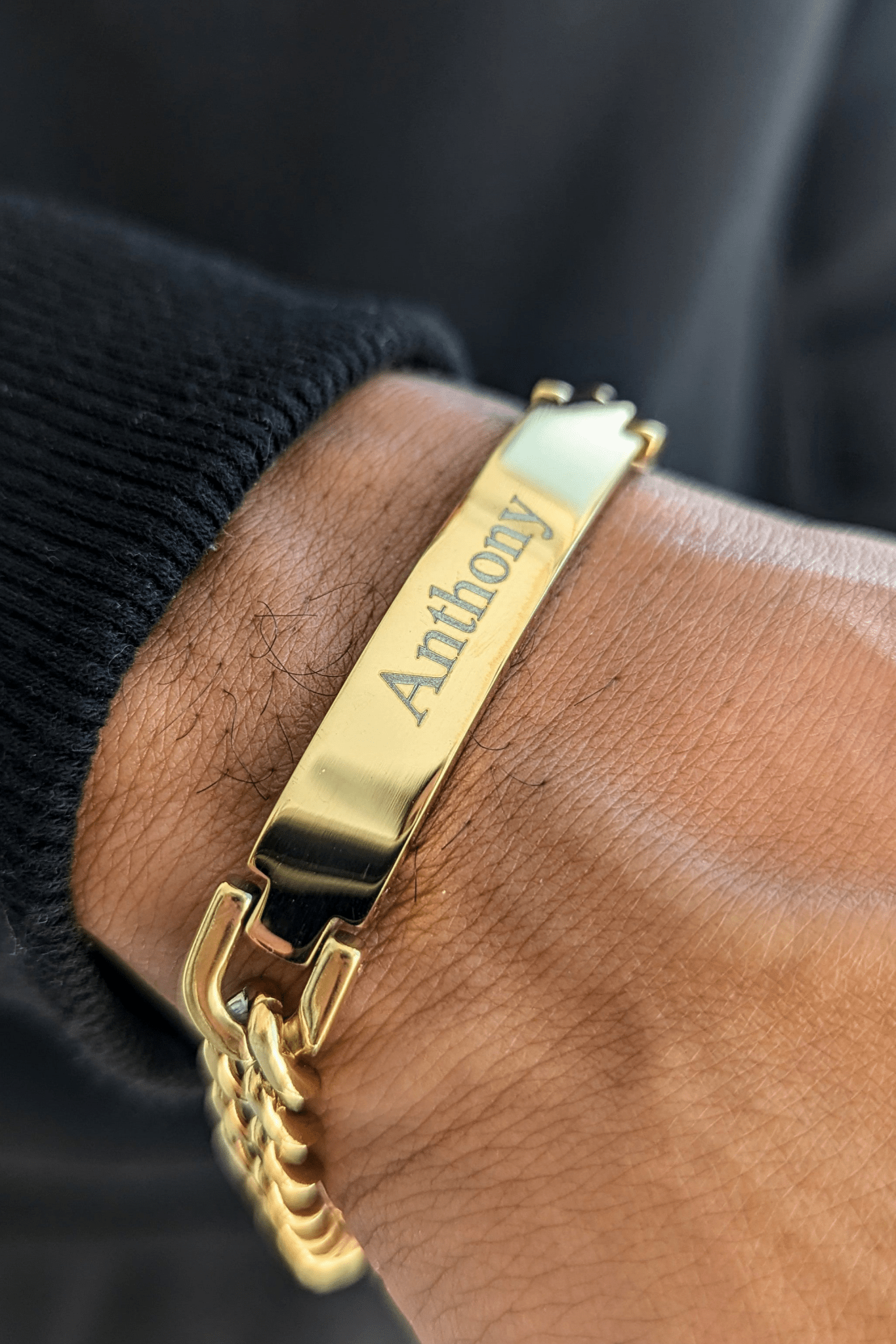 18k Gold Custom Name Bracelet - Drip Culture Jewelry