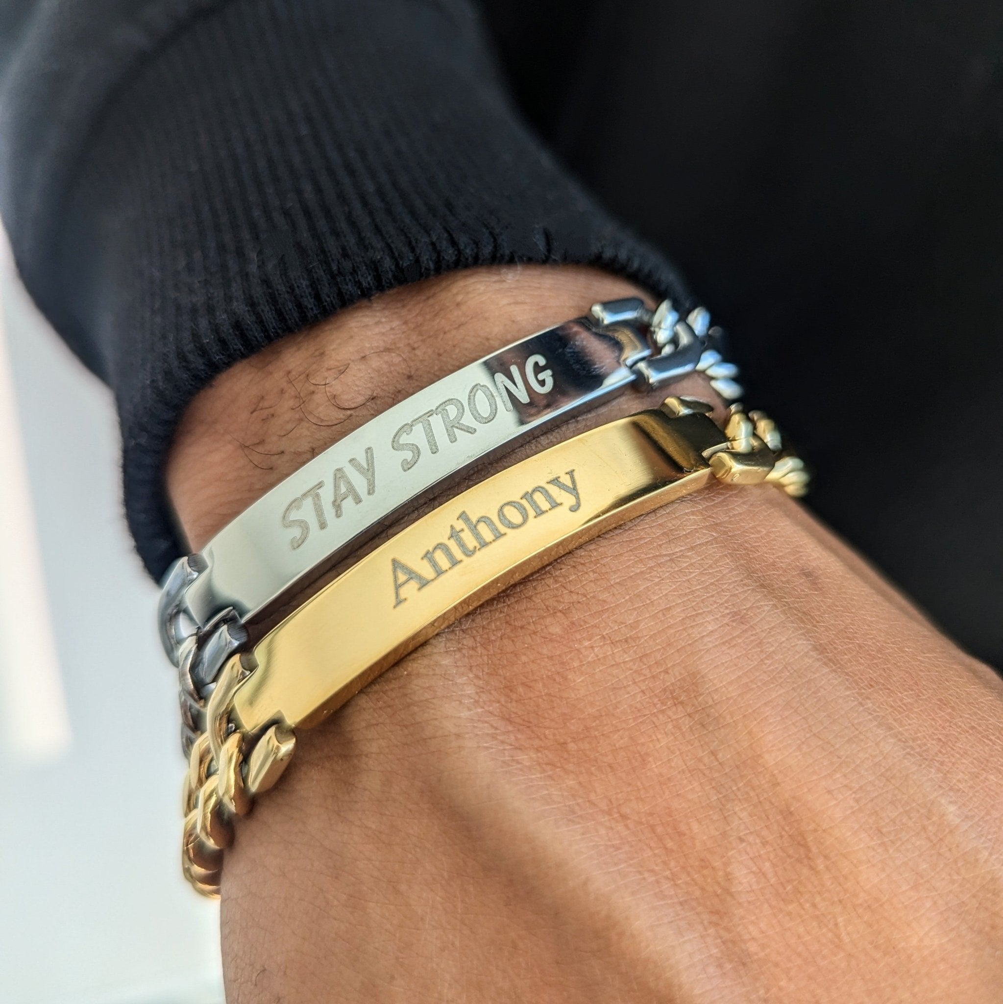 18k Gold Custom Name Bracelet - Drip Culture Jewelry