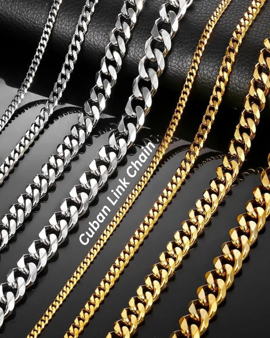 18k Gold Diamond Cross Set (3 Pieces) - Drip Culture Jewelry