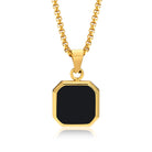 18k Gold Gemstone Pendant - Drip Culture Jewelry