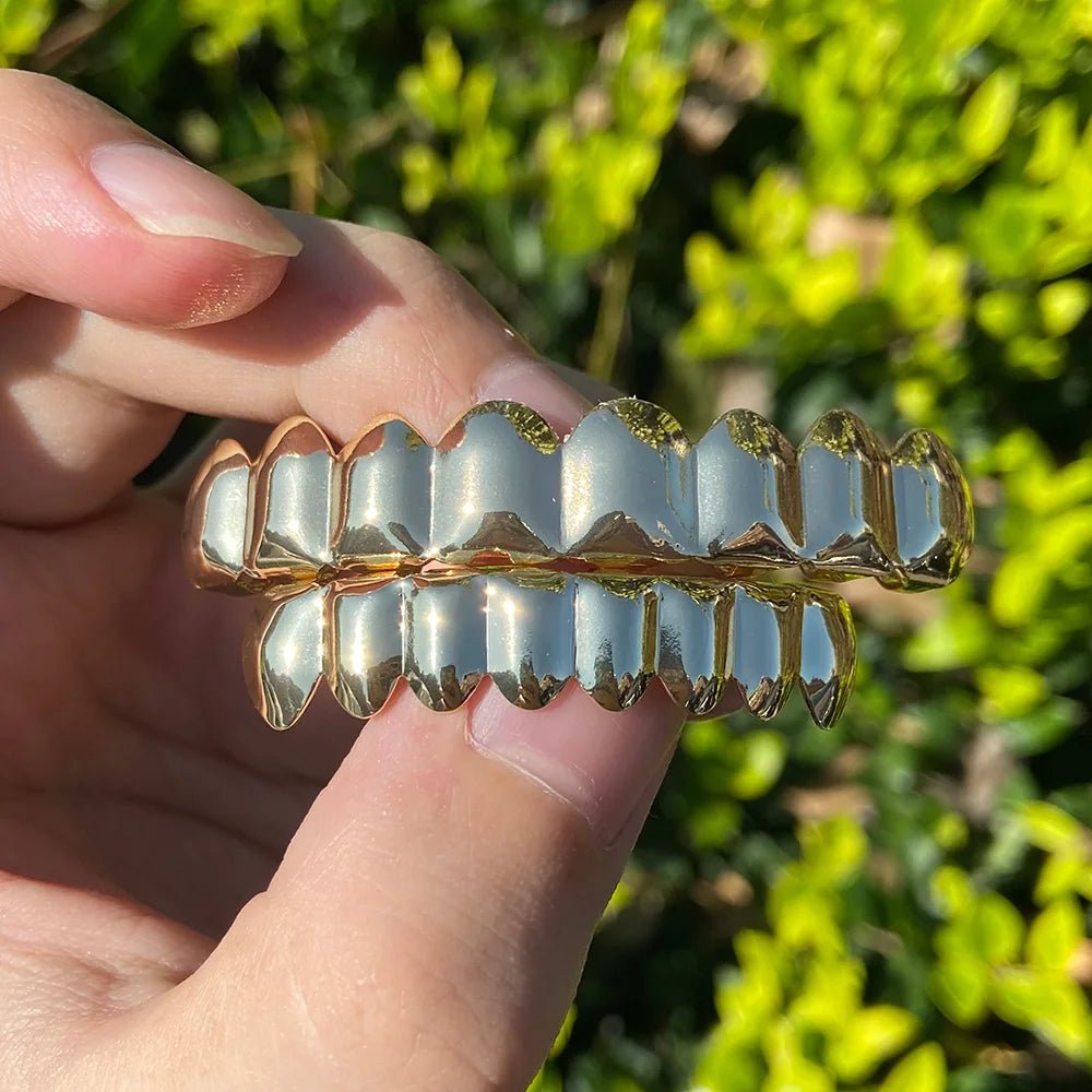 18K Gold Grillz - Drip Culture Jewelry
