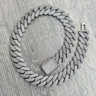 20mm 18k Gold Diamond Prong Cuban Link Chain - Drip Culture Jewelry