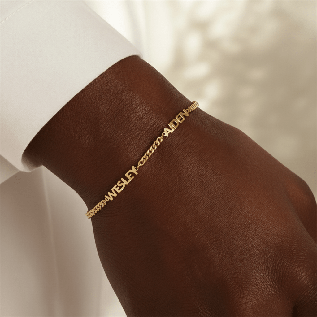 3mm Custom 18k Gold Cuban Link Bracelet - Drip Culture Jewelry