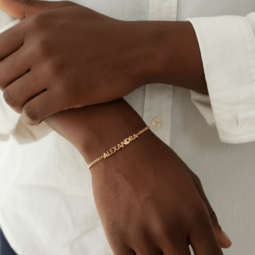 3mm Custom 18k Gold Cuban Link Bracelet - Drip Culture Jewelry