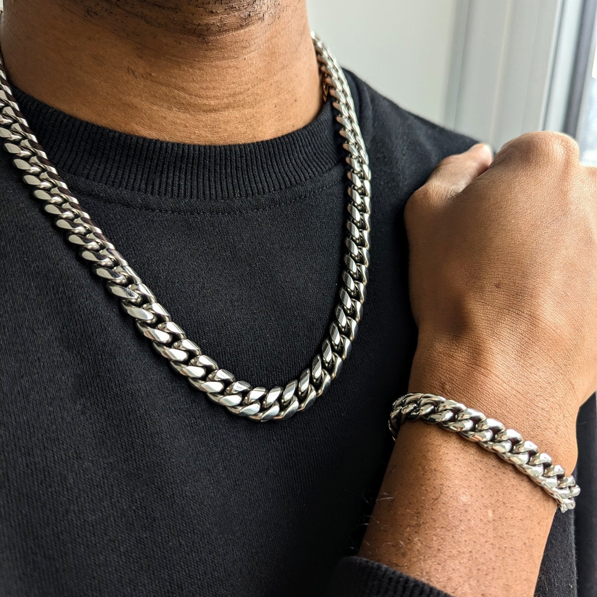 Custom 18k Gold Cuban Link Chain (6mm - 12mm) - Drip Culture Jewelry