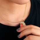 Moissanite Diamond Africa Pendant - Drip Culture Jewelry