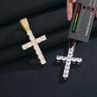 Moissanite Diamond Cross - Drip Culture Jewelry
