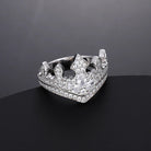 Moissanite Diamond Crown Ring - Drip Culture Jewelry