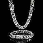 Silver Thick Cuban Link Chain (8mm - 18mm) - Drip Culture Jewelry