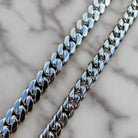Silver Thick Cuban Link Chain (8mm - 18mm) - Drip Culture Jewelry