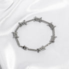 10mm 18K Gold Barbed Wire Chain - Drip Culture Jewelry