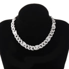 12mm 18K Gold Diamond Oval Cuban Link Chain - Drip Culture Jewelry