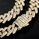 12mm Baguette Diamond Chain - Drip Culture Jewelry