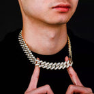 12mm Baguette Diamond Chain - Drip Culture Jewelry