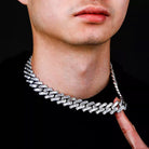 12mm Baguette Diamond Chain - Drip Culture Jewelry