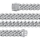 12mm Baguette Diamond Chain - Drip Culture Jewelry