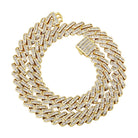 12mm Baguette Diamond Chain - Drip Culture Jewelry