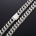 12mm Moissanite Diamond Cuban Link Chain - Drip Culture Jewelry