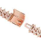 14mm 18K Gold Diamond Spike Cuban Link Chain - Drip Culture Jewelry