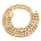 15mm 18k Gold Diamond Infinity Cuban Link Chain - Drip Culture Jewelry