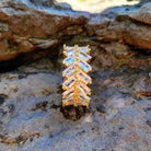 18K Gold 2 Row Baguette Ring - Drip Culture Jewelry