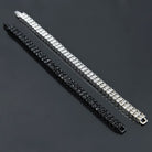 18K Gold 2 Row Tennis Bracelet - Drip Culture Jewelry