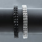 18K Gold 2 Row Tennis Bracelet - Drip Culture Jewelry