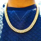18K Gold 2 Row Tennis Chain - Drip Culture Jewelry