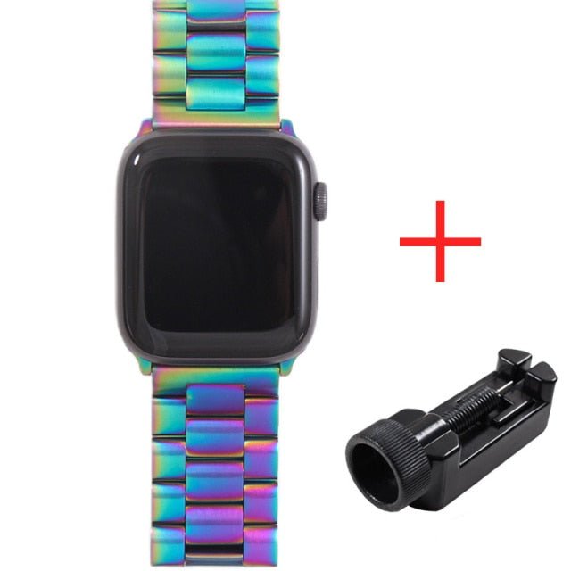 18K Gold Apple Watch Band - Drip Culture Jewelry