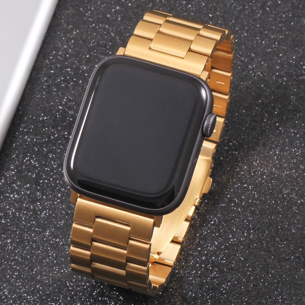 18K Gold Apple Watch Band - Drip Culture Jewelry