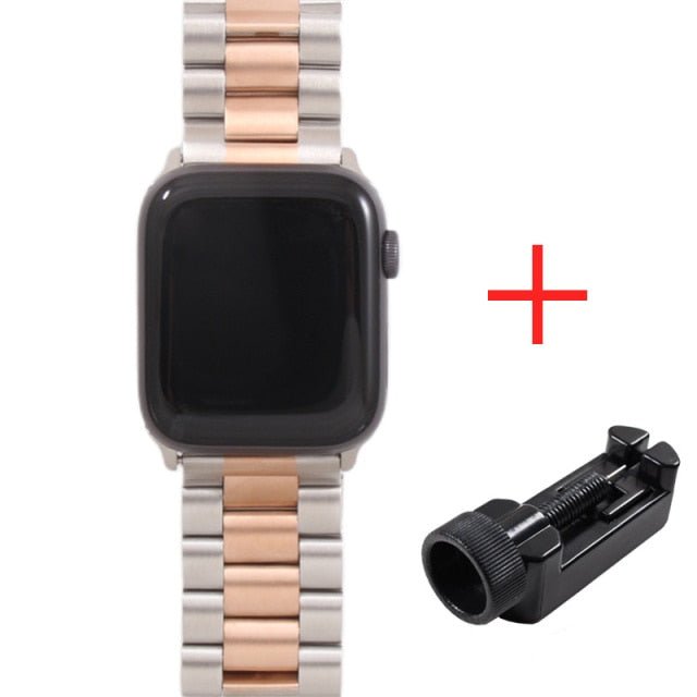 18K Gold Apple Watch Band - Drip Culture Jewelry