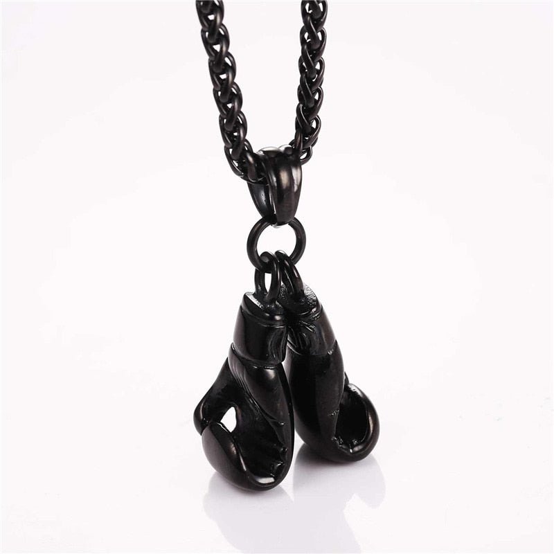 18k Gold Boxing Pendant - Drip Culture Jewelry