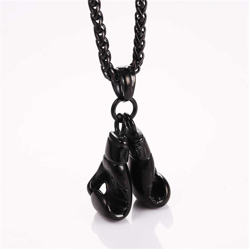 18k Gold Boxing Pendant - Drip Culture Jewelry