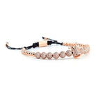 18k Gold Crown Bracelet Set ( 3 Pieces) - Drip Culture Jewelry