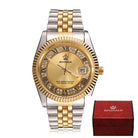 18K Gold Crown Watch - Drip Culture Jewelry