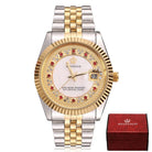 18K Gold Crown Watch - Drip Culture Jewelry
