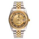 18K Gold Crown Watch - Drip Culture Jewelry