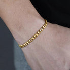 18k Gold Cuban Link Bracelet - Drip Culture Jewelry