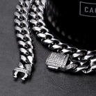 18k Gold Cuban Link Chain with Diamond Clasp - Drip Culture Jewelry