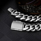 18k Gold Cuban Link Chain with Diamond Clasp - Drip Culture Jewelry