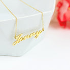 18K Gold Custom Name Necklace - Drip Culture Jewelry