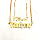 18K Gold Custom Name Necklace - Drip Culture Jewelry