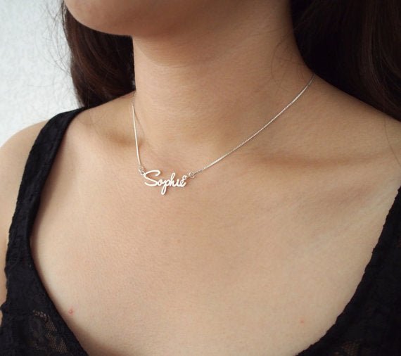 18K Gold Custom Name Necklace - Drip Culture Jewelry