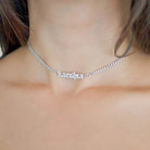 18K Gold Custom Name Necklace - Drip Culture Jewelry