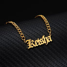 18K Gold Custom Name Necklace - Drip Culture Jewelry
