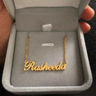18K Gold Custom Name Necklace - Drip Culture Jewelry