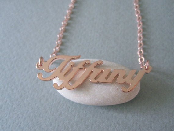 18K Gold Custom Name Necklace - Drip Culture Jewelry