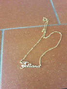 18K Gold Custom Name Necklace - Drip Culture Jewelry
