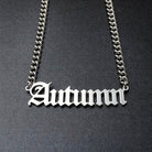 18K Gold Custom Name Necklace - Drip Culture Jewelry